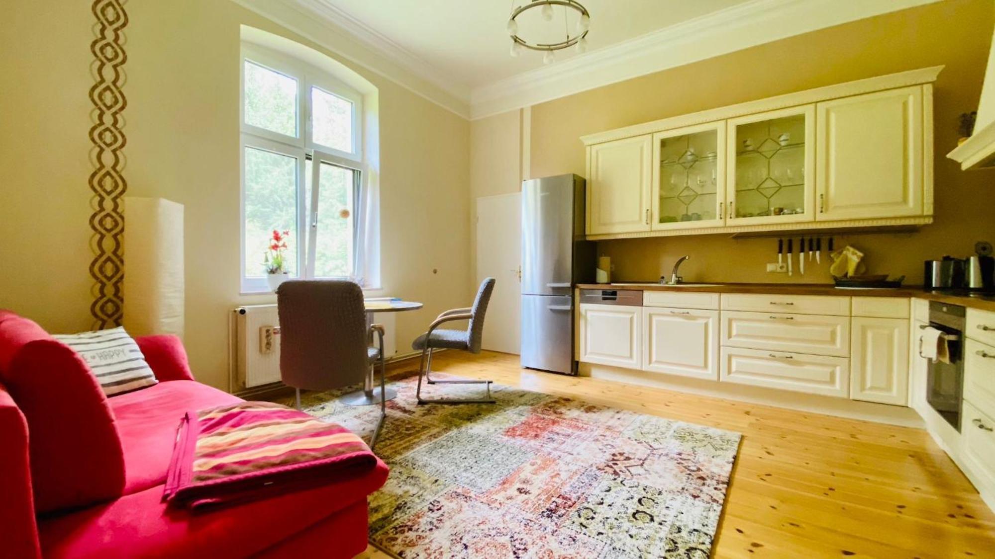 פלדברג Ferienwohnung Villa Am Haussee מראה חיצוני תמונה